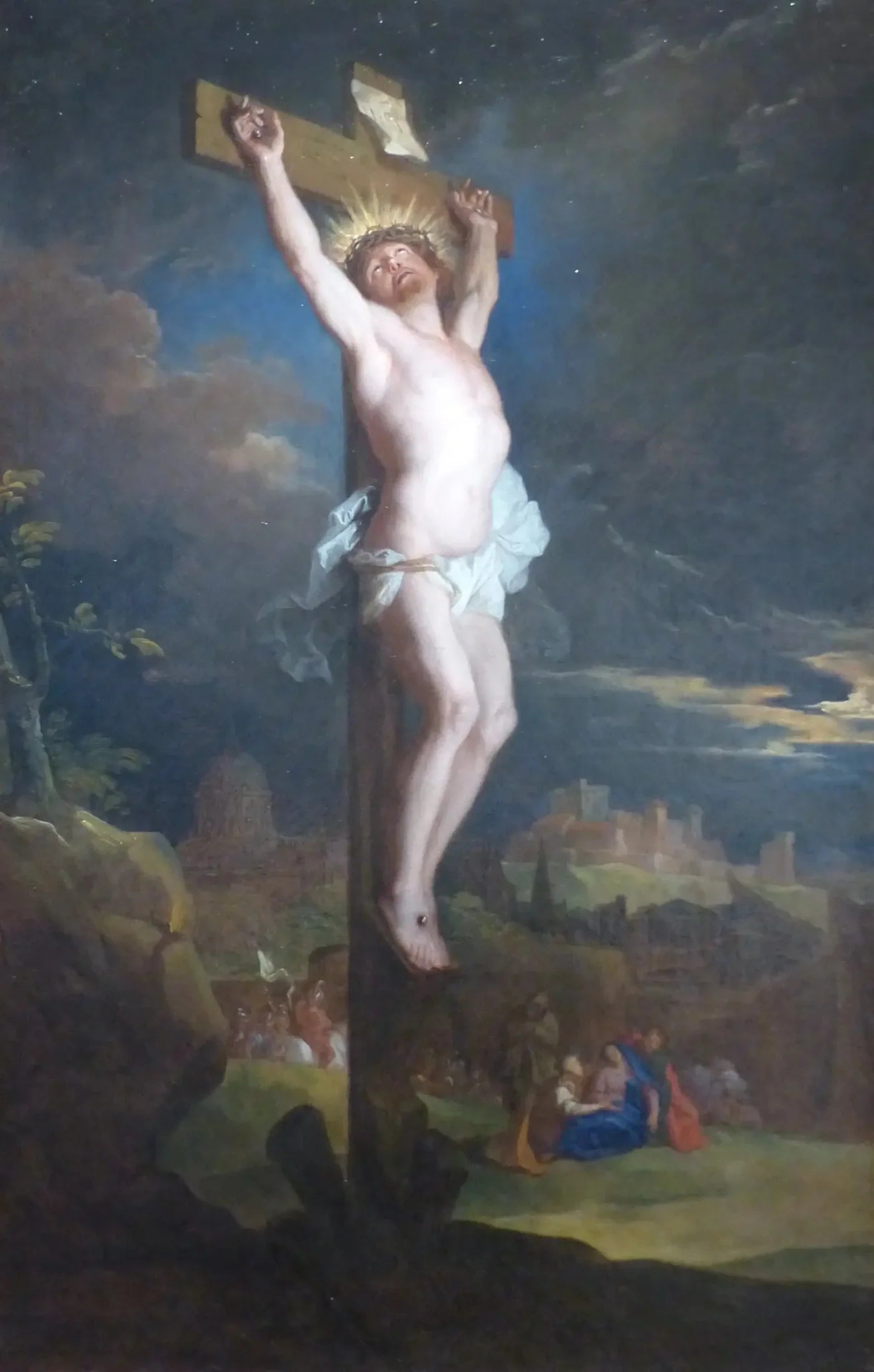 Christ expirant 2 - Hyacinthe Rigaud image 1 copie peinte à la main à l’huile