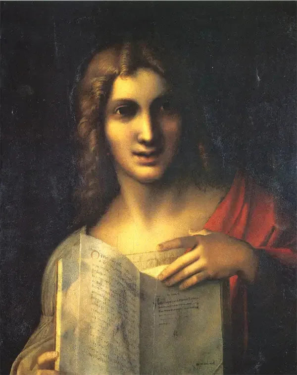 Christ jeune - Antonio da Correggio image 1 copie de tableau peinte à la main