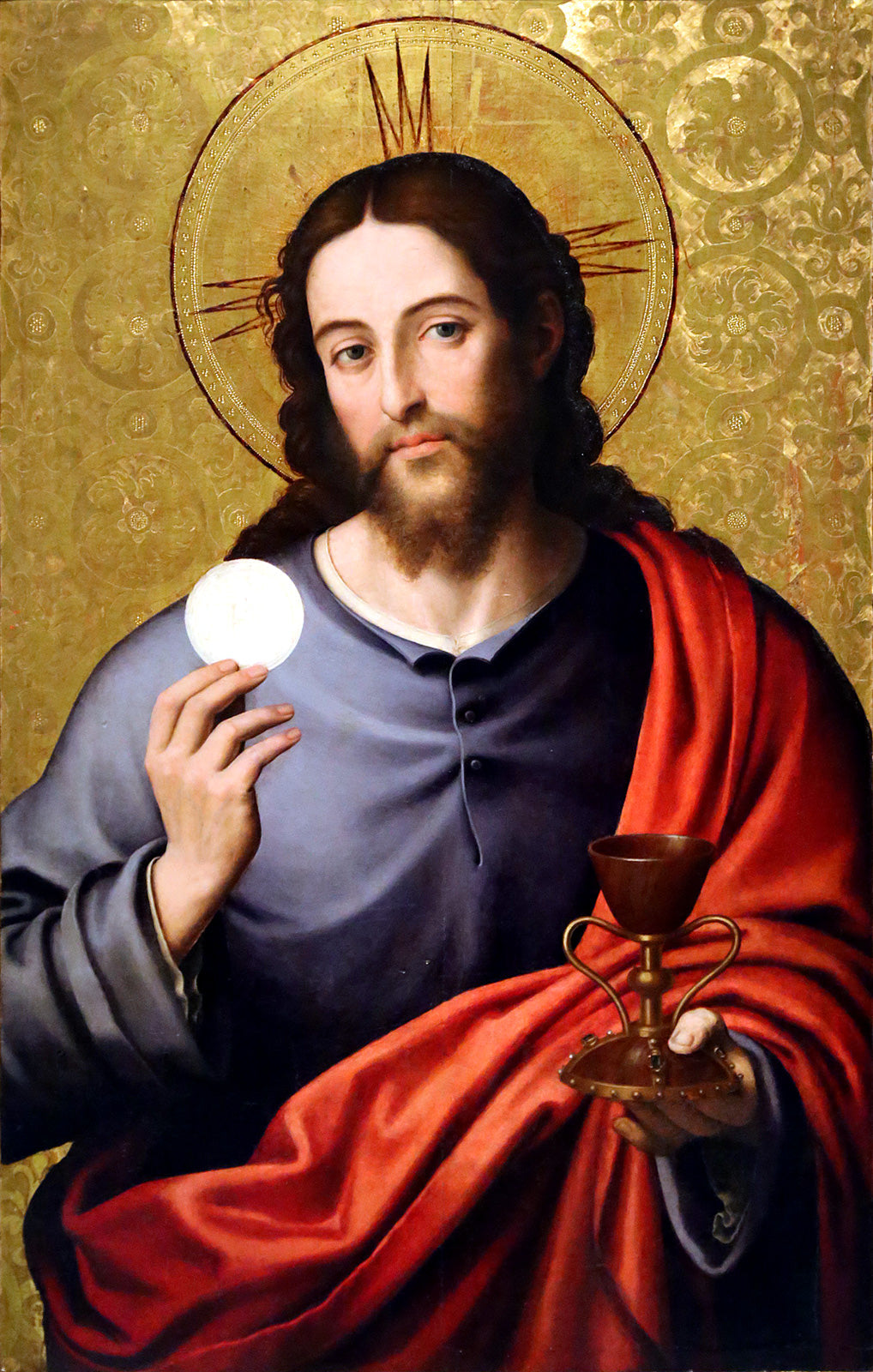Christ le Sauveur - Juan de Juanes image 1 reproduction artisanale de tableau