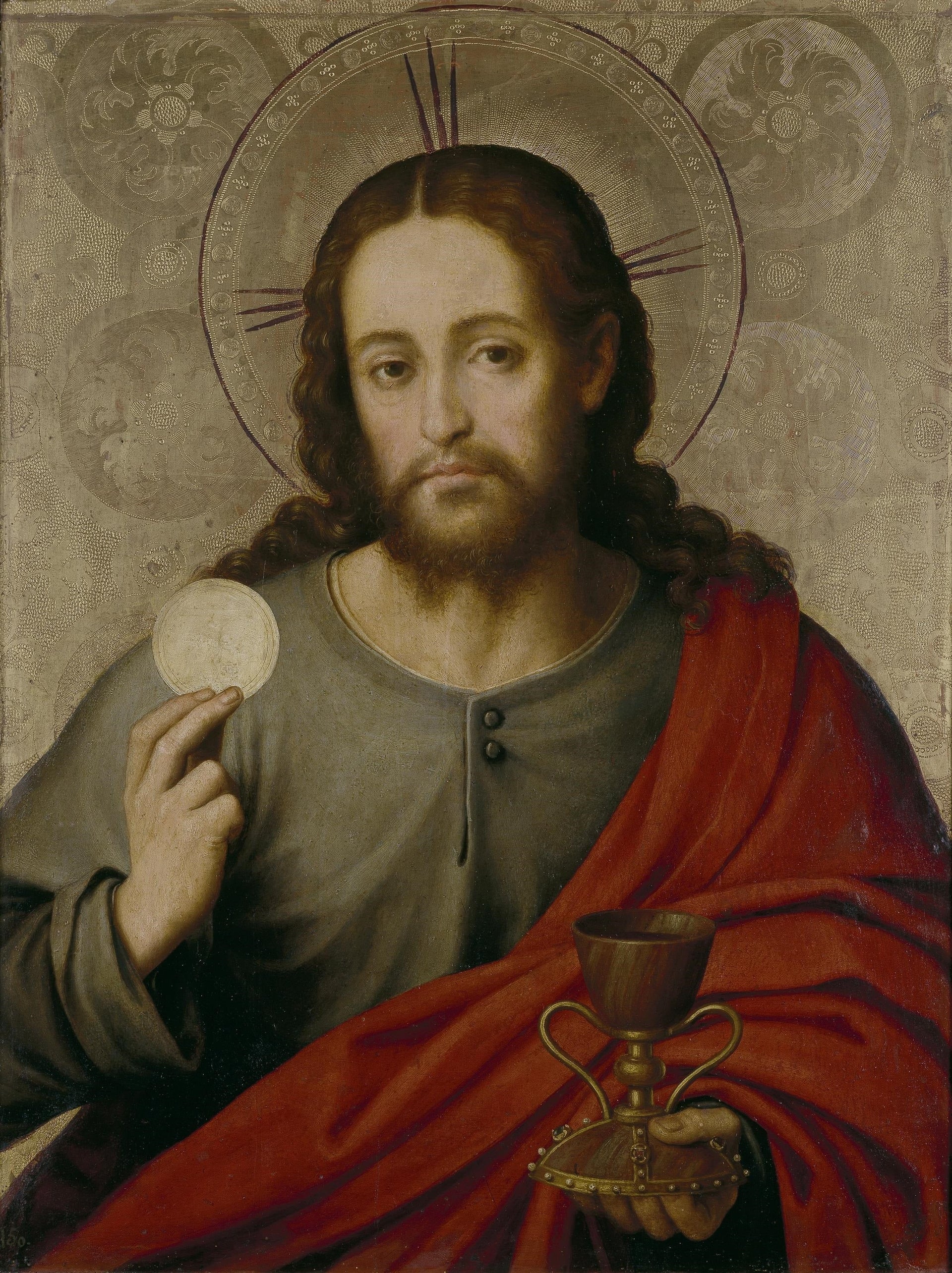 Christ le Sauveur - Juan de Juanes image 1 reproduction d’œuvre d’art à l’huile