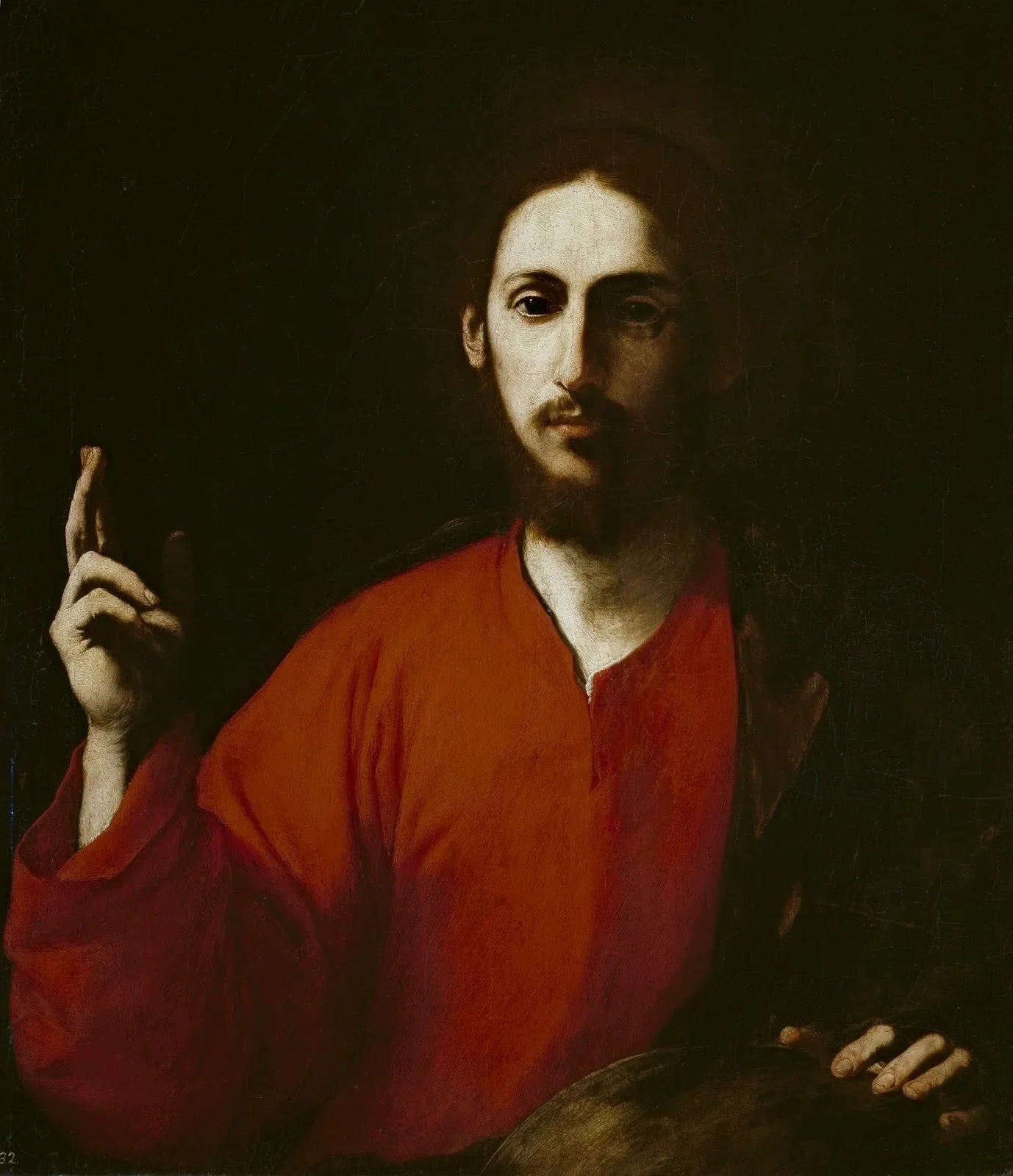 Christ le Sauveur - Jusepe de Ribera image 1 reproduction d’œuvre d’art à l’huile
