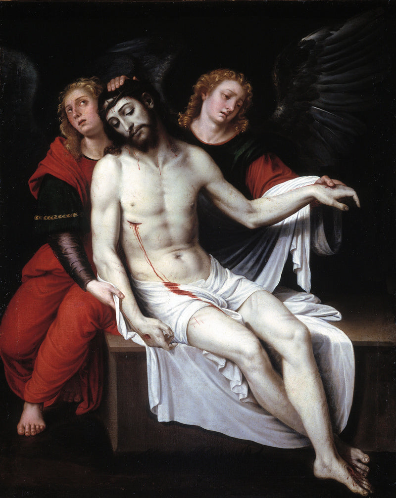 Christ mort soutenu par deux anges - Francisco Ribalta