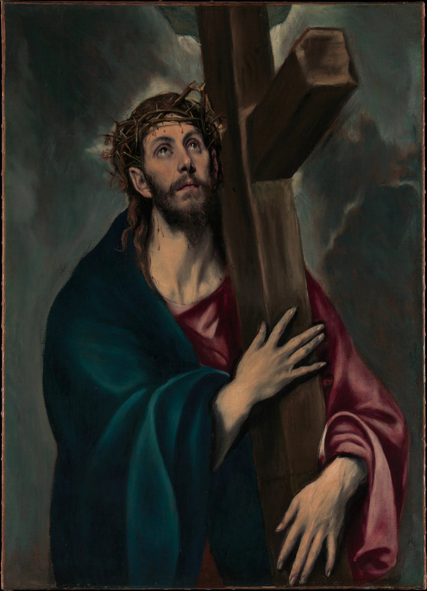 Le Christ portant la croix - El Greco (Domenikos Theotokopoulos)