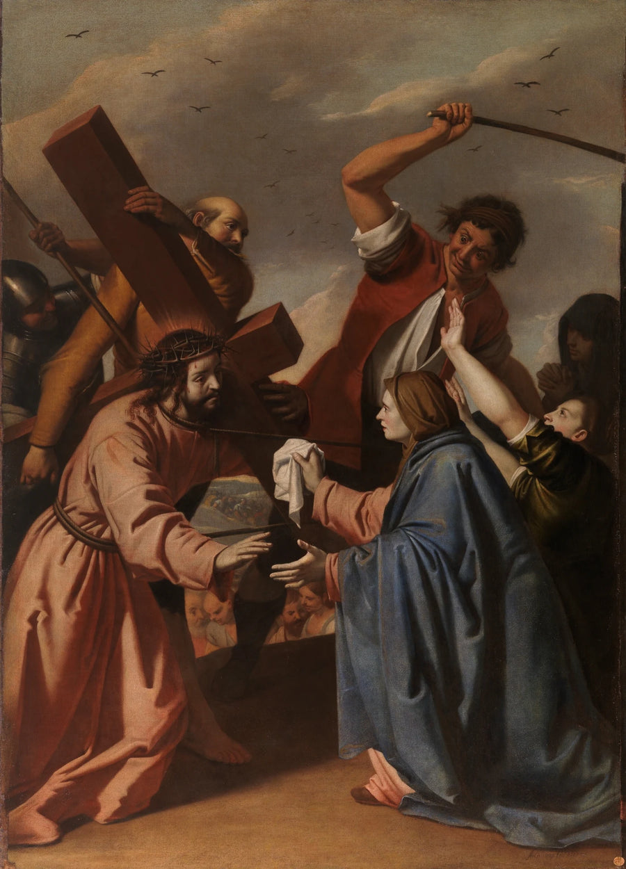 Le Christ portant la croix rencontre Véronique - Antonio Arias