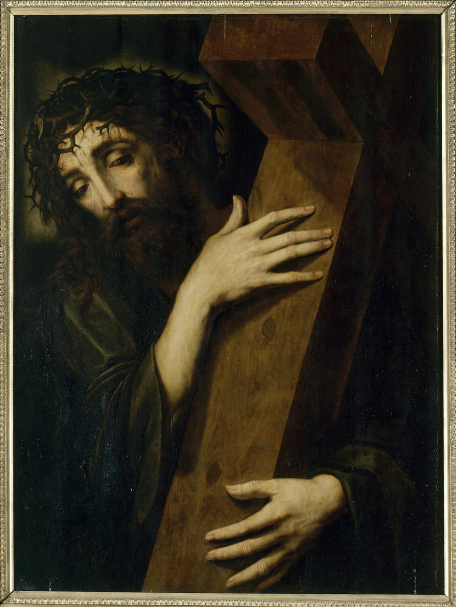 Le Christ portant sa croix - Artiste inconnu