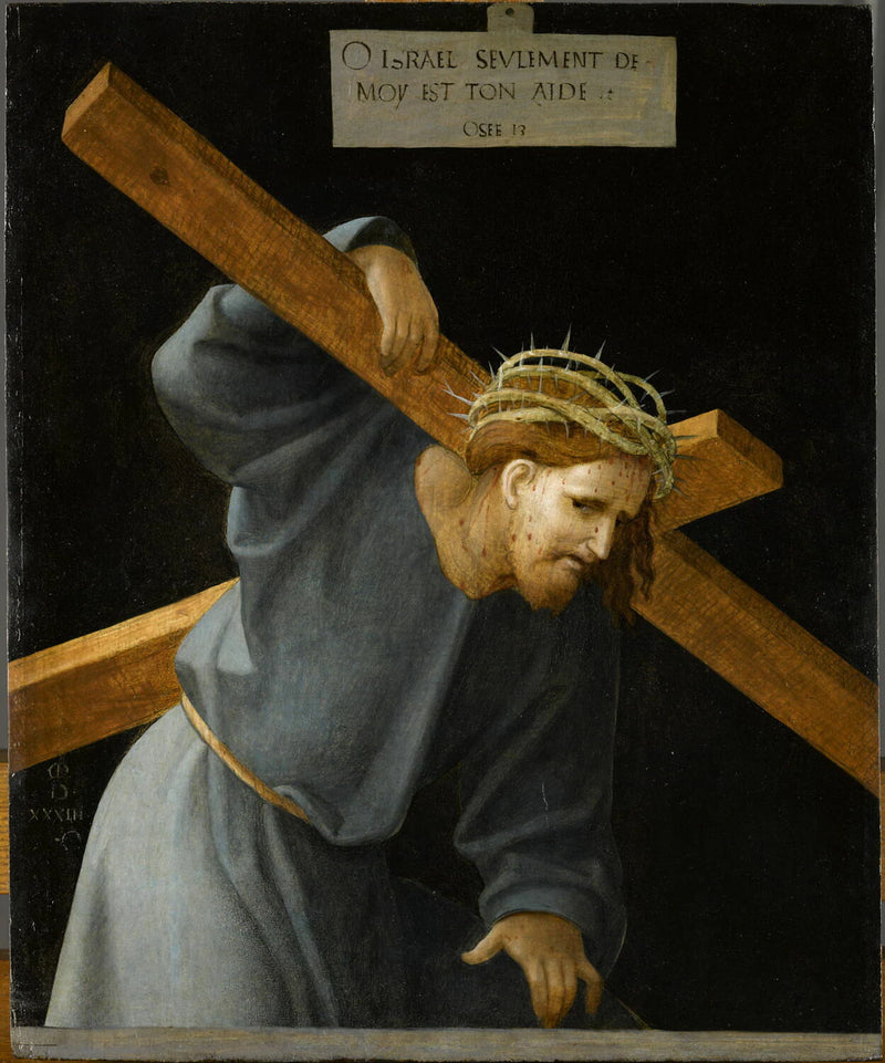 Le Christ portant sa croix - Grégoire Guérard