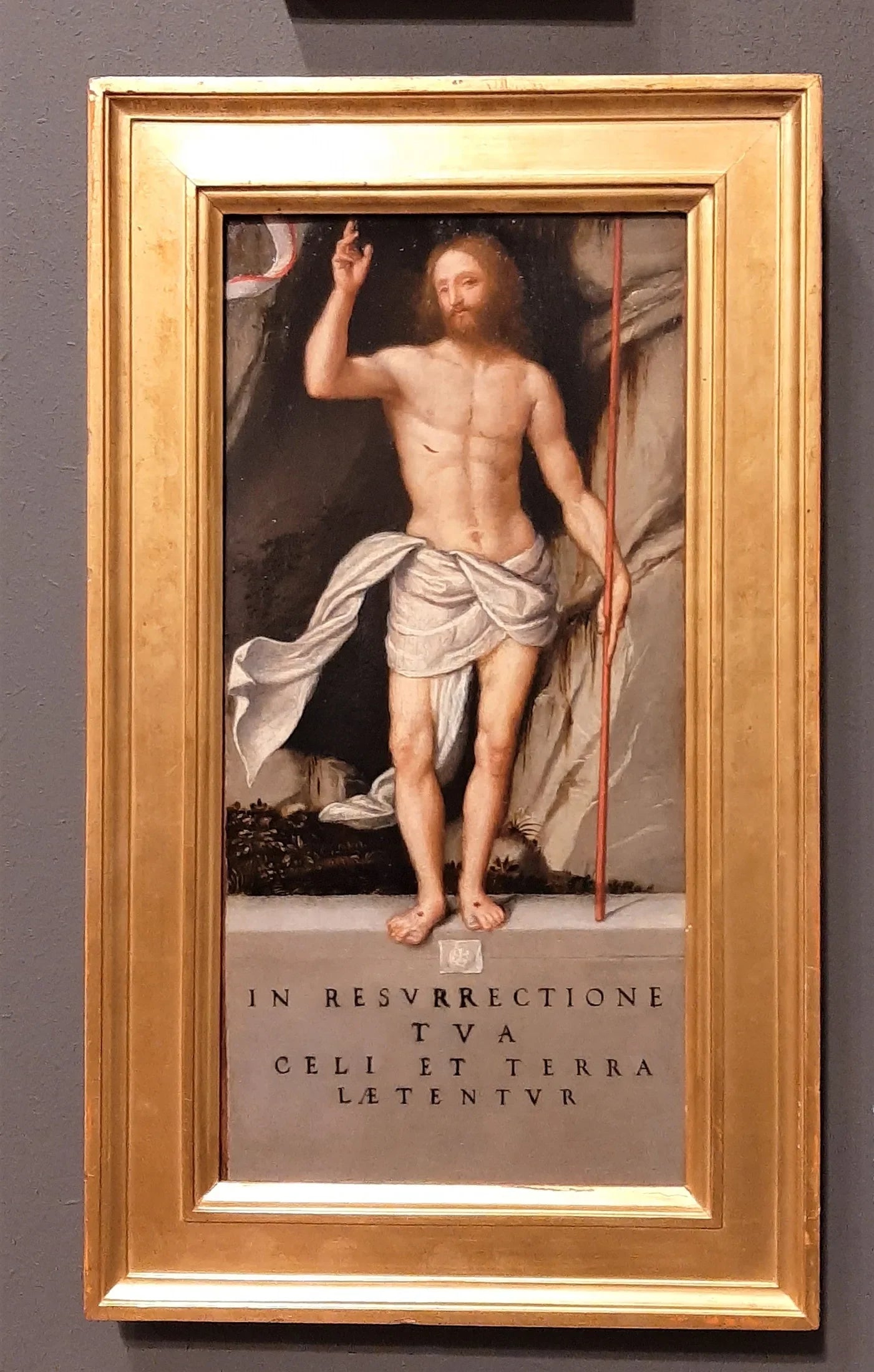 Christ Resorto - Giovanni Battista Moroni image 1 tableau peint à l’huile sur toile
