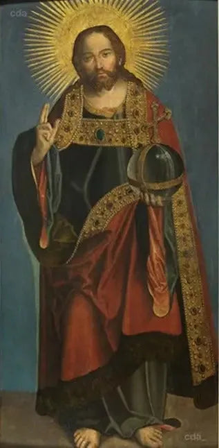 Christ Sauveur - Lucas Cranach the Elder image 1 tableau peint à l’huile sur toile