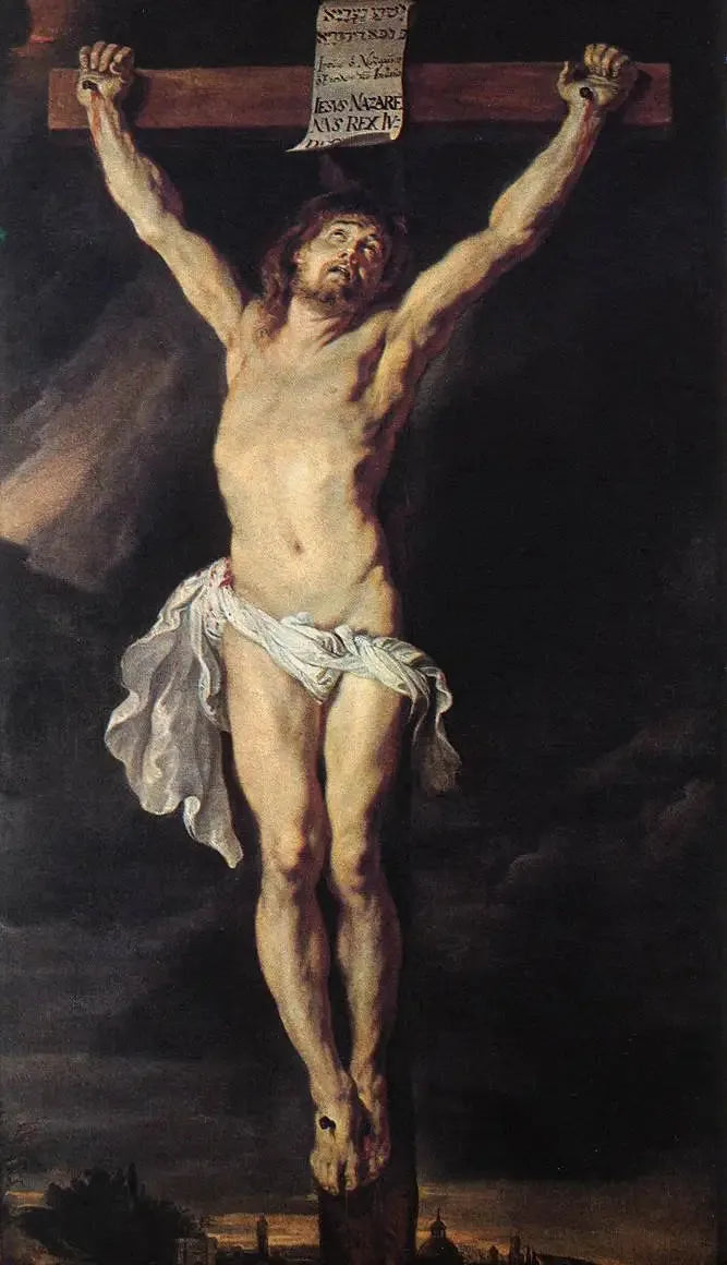 Christ sur la Croix - Peter Paul Rubens image 1 reproduction de peinture à l’huile