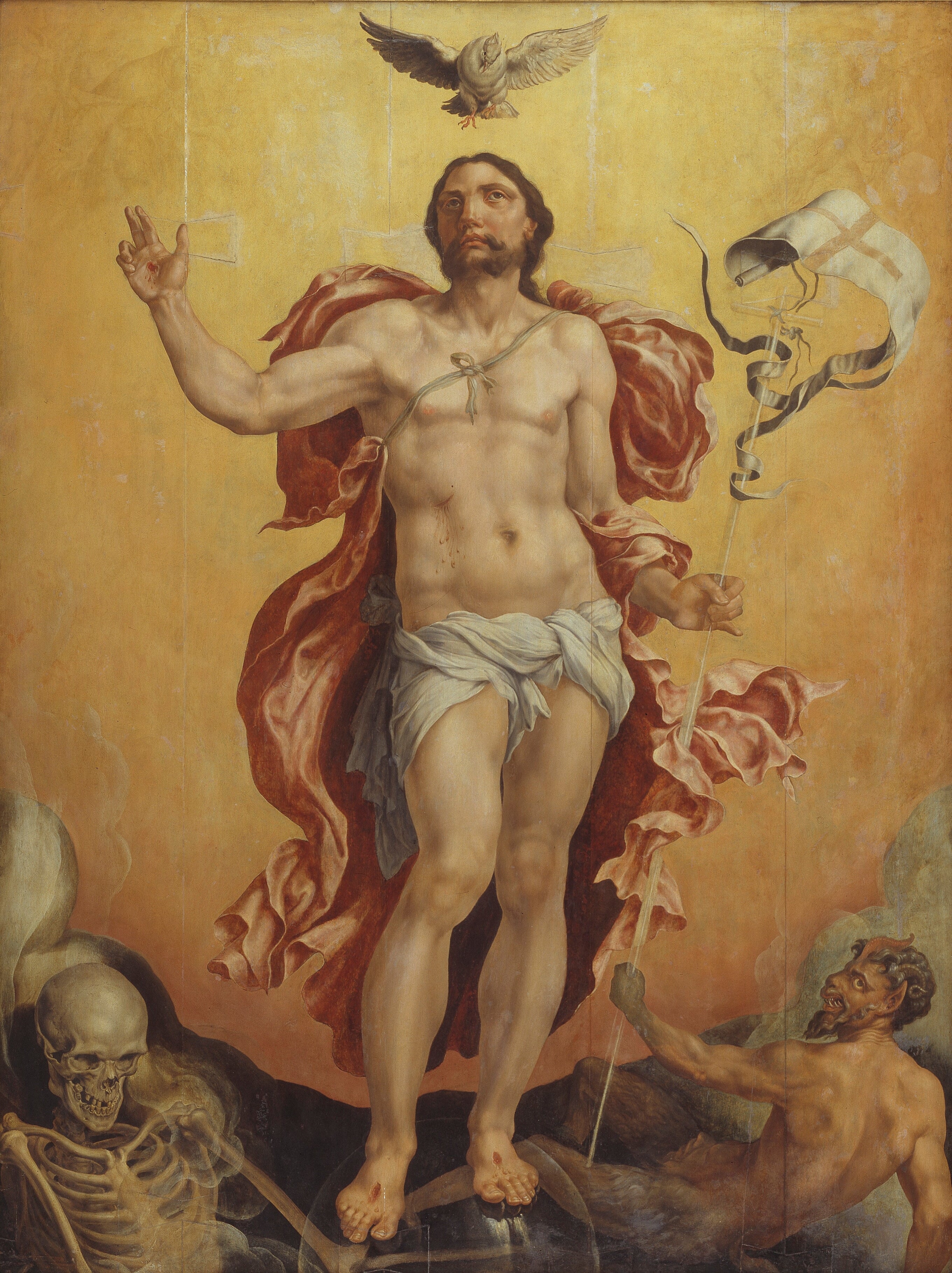 Christ victorieux du péché et de la mort - Maarten van Heemskerck