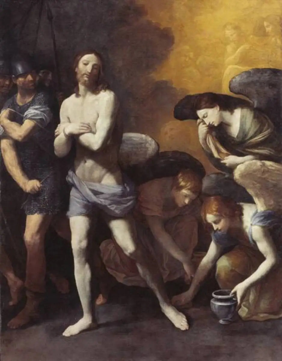 Christi Abführung nach der Geißelung - Guido Reni image 1 reproduction de peinture à l’huile