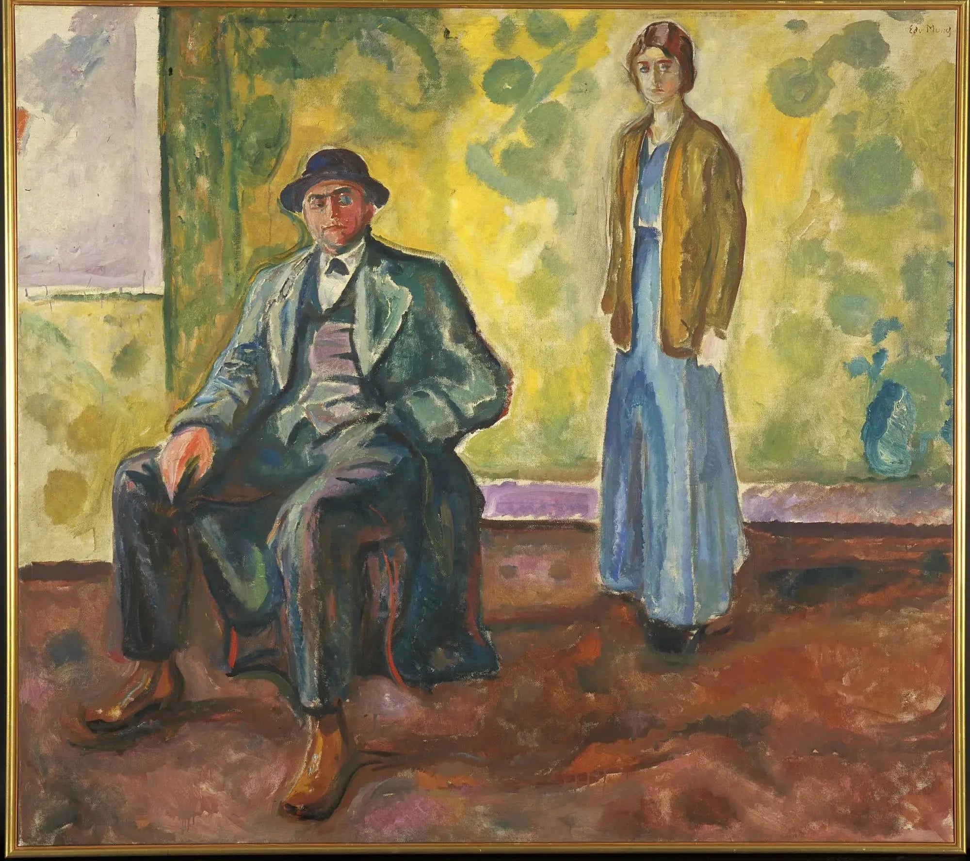 Christian et Hjørdis Gierløff - Edvard Munch image 1 reproduction d’œuvre d’art à l’huile