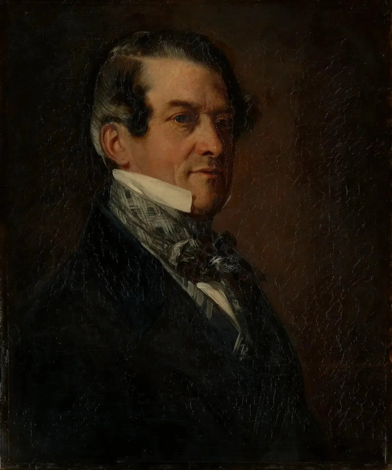 Christian Frédéric, baron Stockmar (1787-1863) - Franz Xaver Winterhalter image 1 reproduction de peinture à l’huile