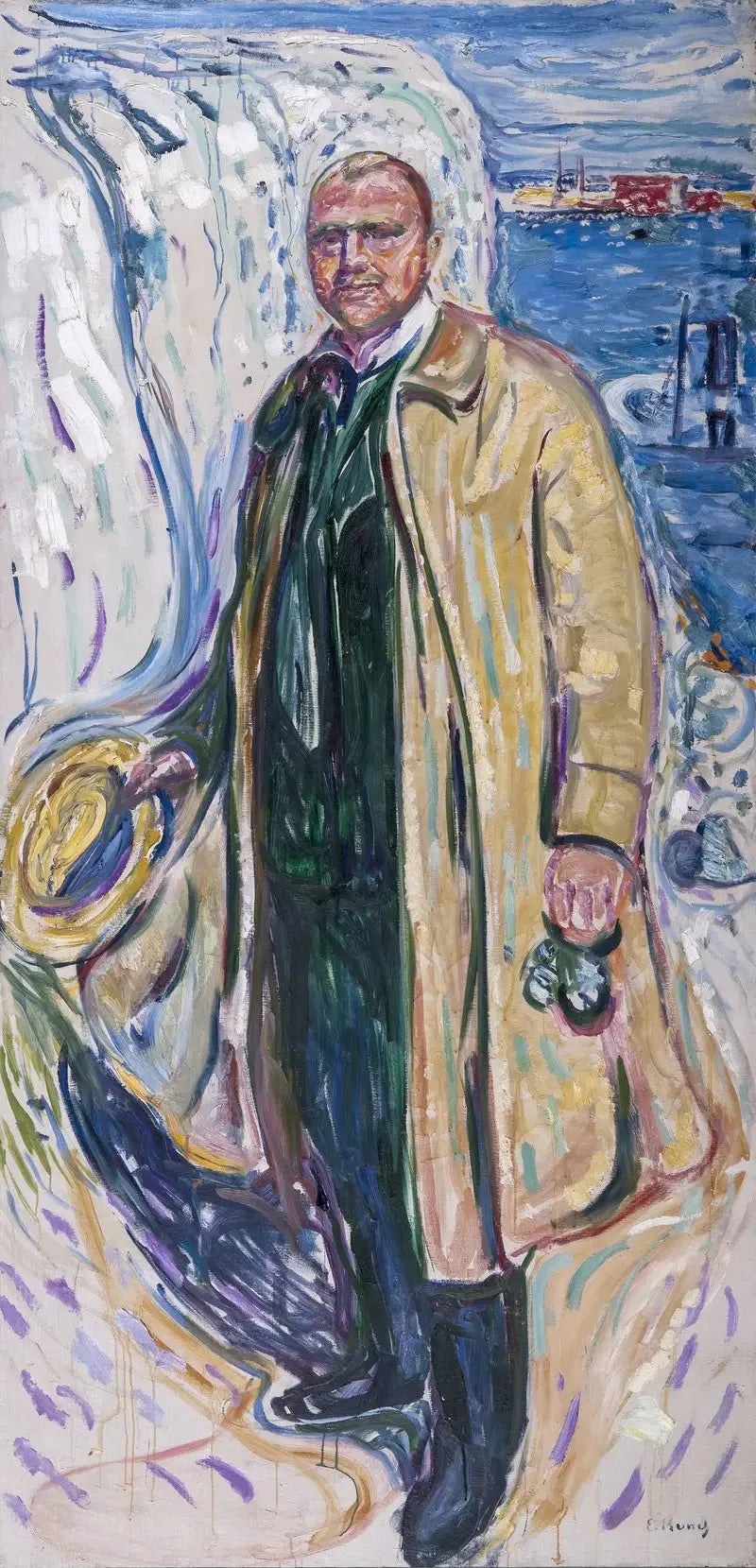Christian Gierløff - Edvard Munch image 1 reproduction de peinture à l’huile