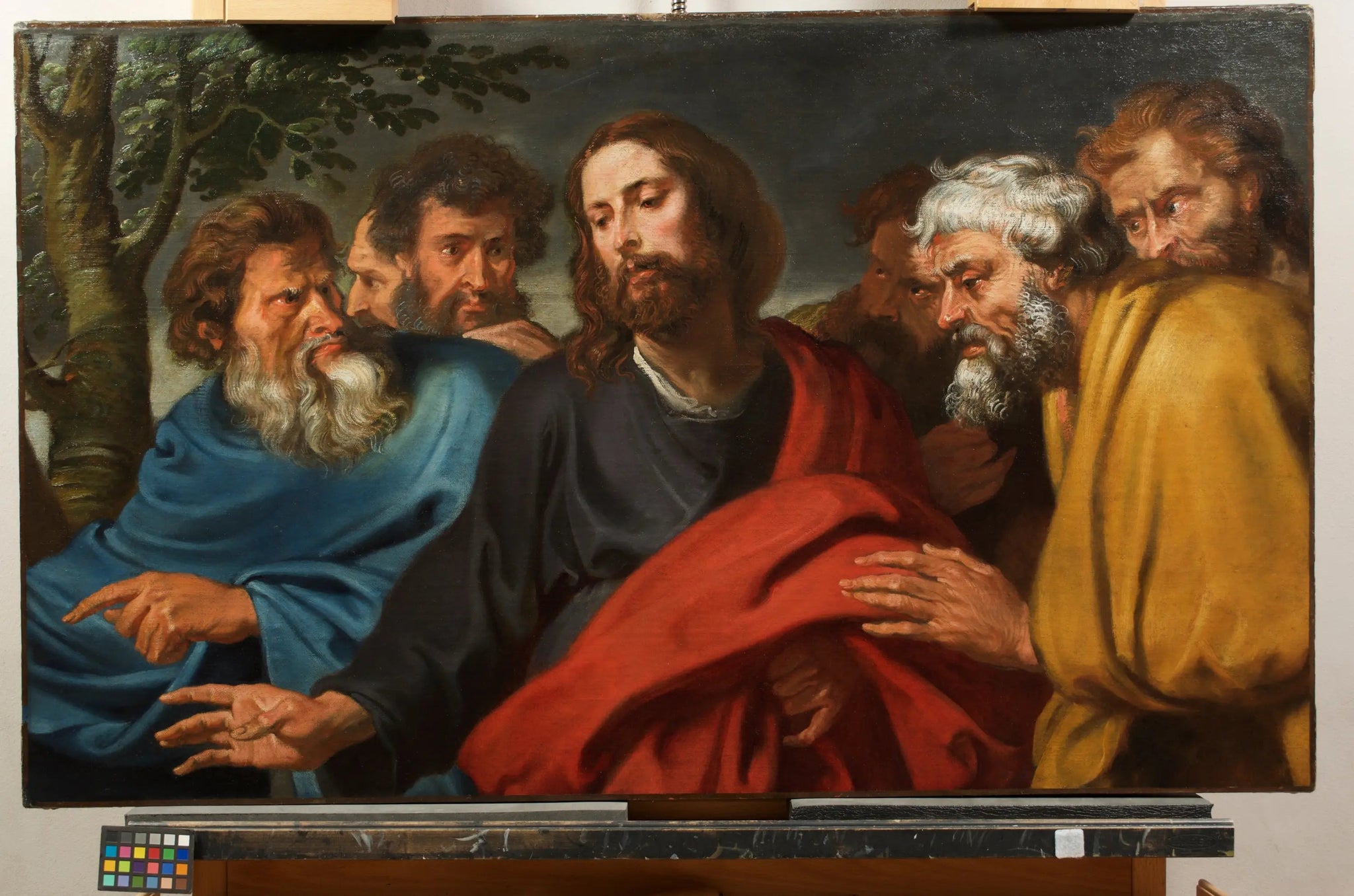 Christus et les Apôtres - Antoine van Dyck image 1 reproduction artisanale de tableau