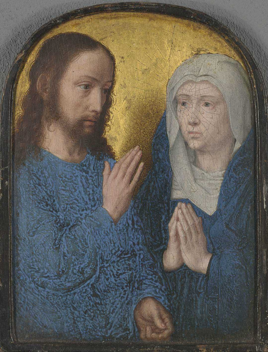 Christus neemt afscheid van Maria - Gérard David