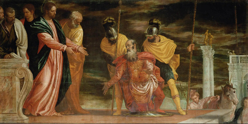 Christus und der Hauptmann von Kafarnaum - Paul Véronèse