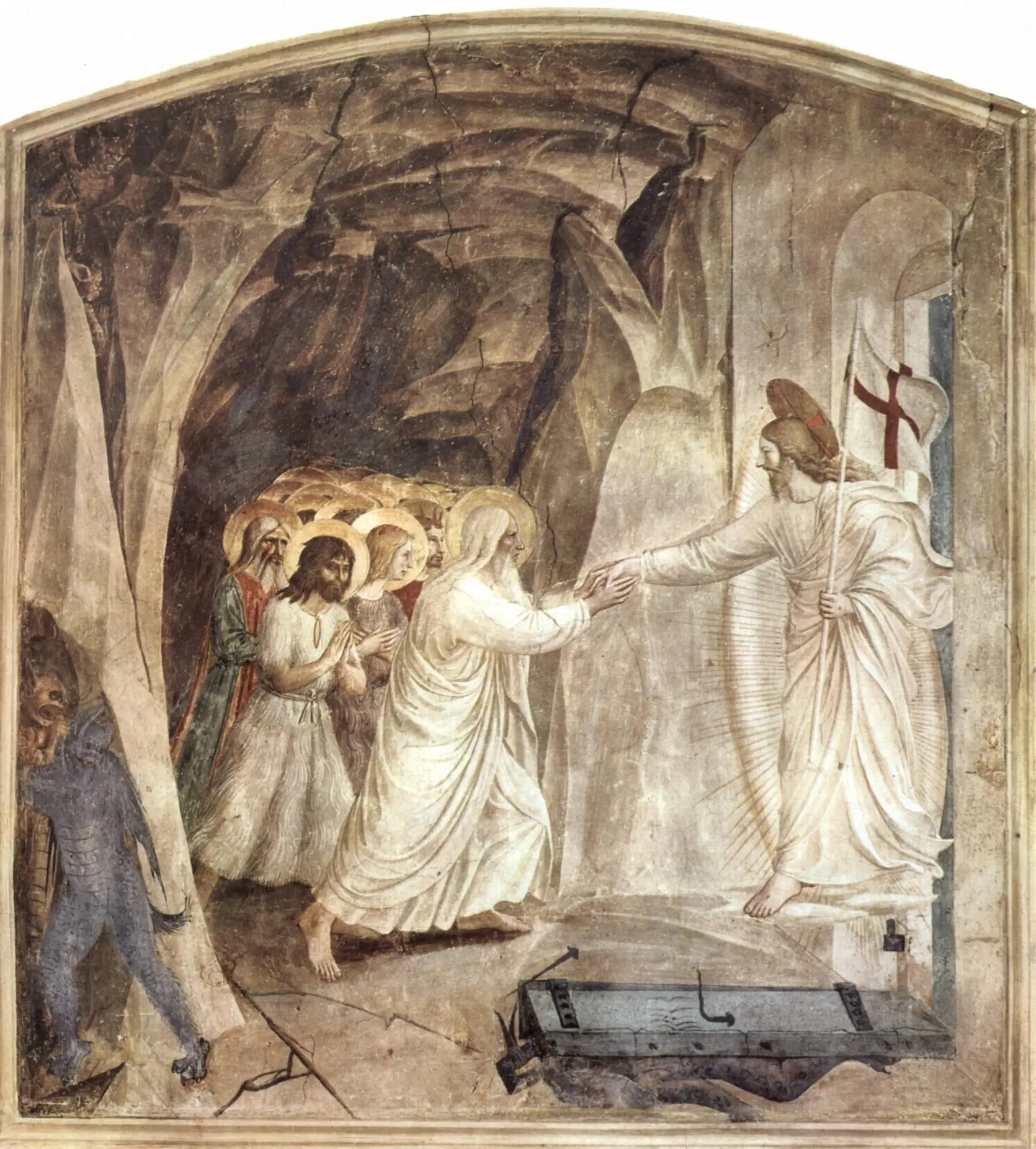 Christus Victor - Fra Angelico image 1 copie de tableau peinte à la main