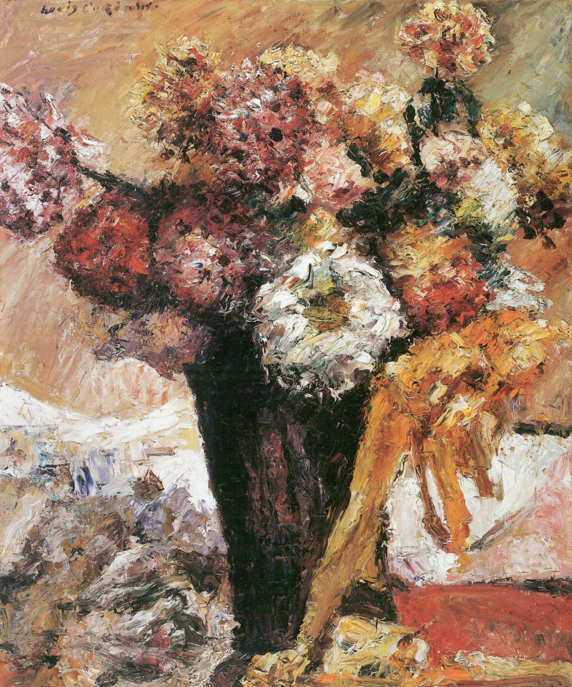 Chrysanthemen (II. Fassung) - Lovis Corinth image 1 reproduction de peinture à l’huile