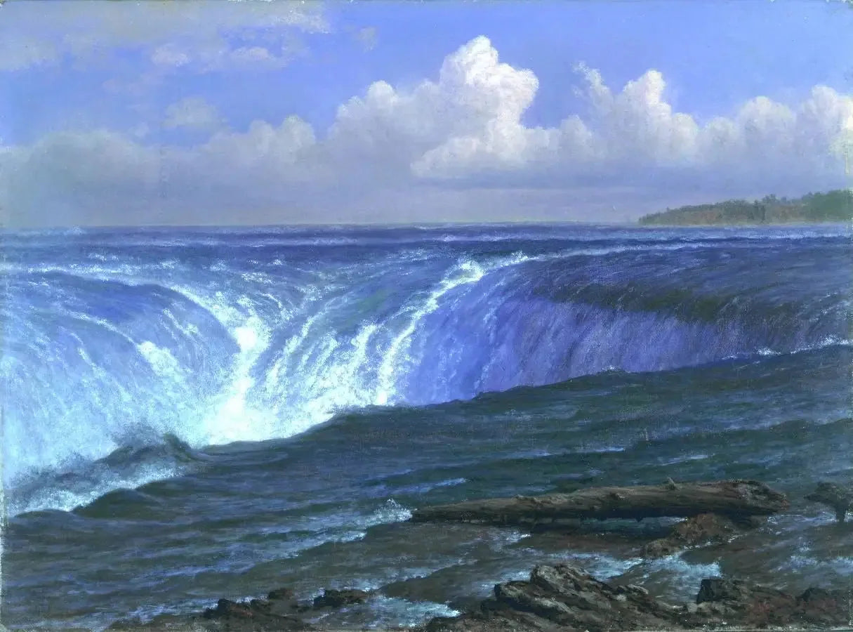 Chutes du Niagara - Albert Bierstadt image 1 reproduction réalisée par Alpha Reproduction