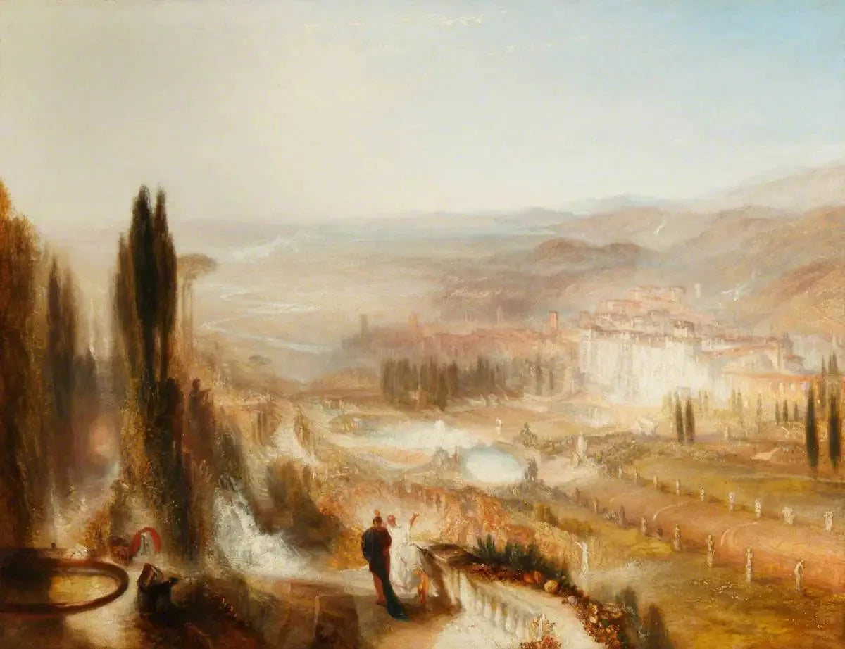 Cicero at His Villa at Tusculum - J. M. W. Turner image 1 reproduction artisanale de tableau