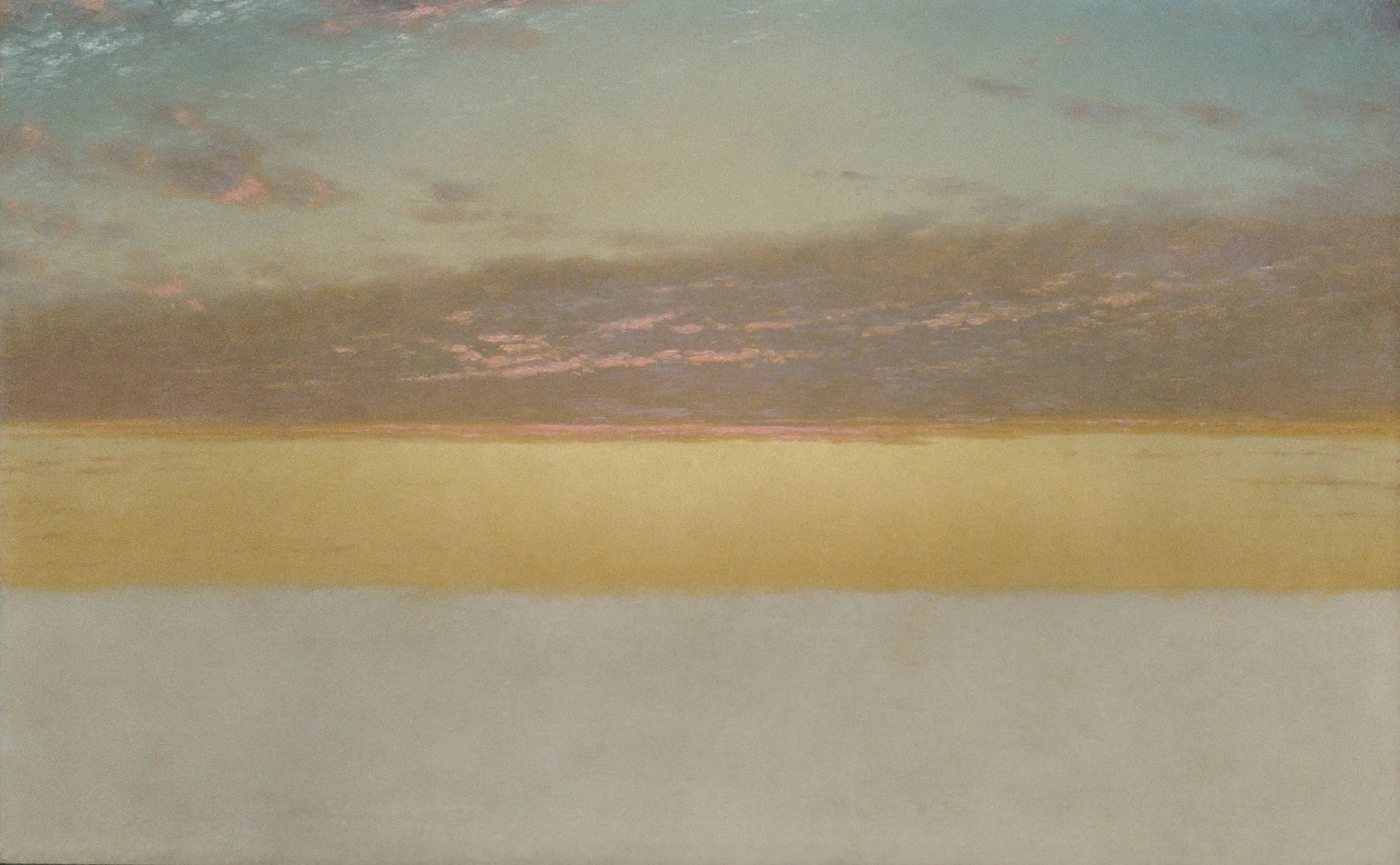 Ciel couchant - John Frederick Kensett image 1 reproduction d’œuvre d’art à l’huile