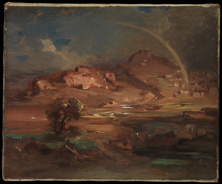 Le cimetière de Pronoia près de Nauplie - Carl Rottmann