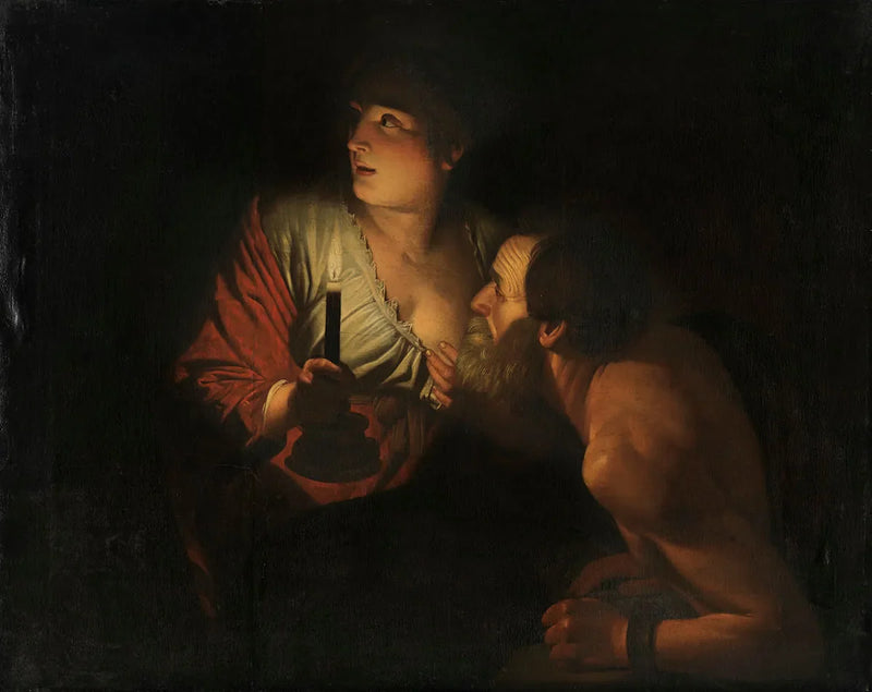 Cimon und Pero - Gerrit van Honthorst