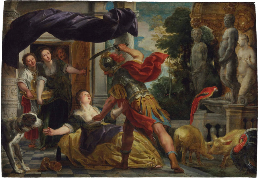 Circé et Ulysse - Jacob Jordaens
