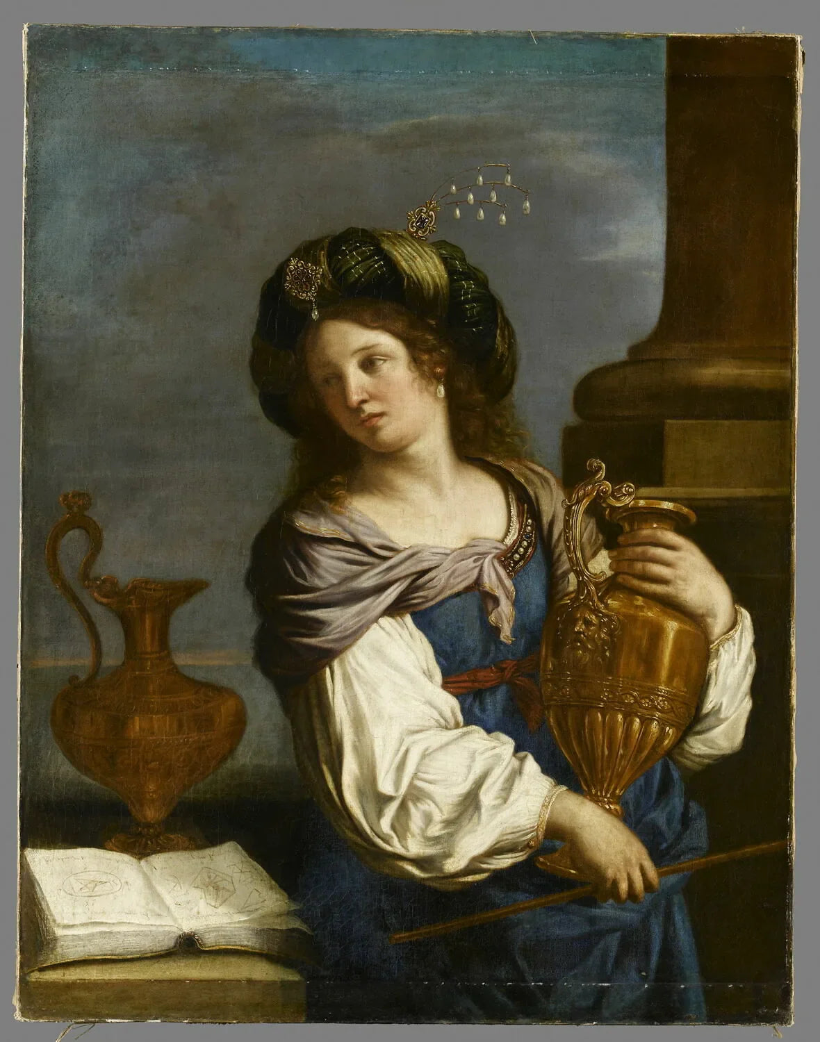 Circé - Guercino image 1 reproduction artisanale de tableau