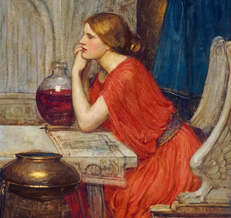 Circé - John William Waterhouse image 1 copie peinte à la main à l’huile