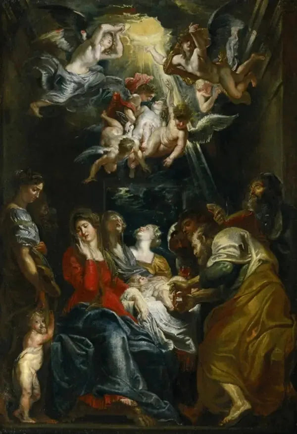 Circoncision du Christ, Vienne - Peter Paul Rubens image 1 copie de tableau peinte à la main