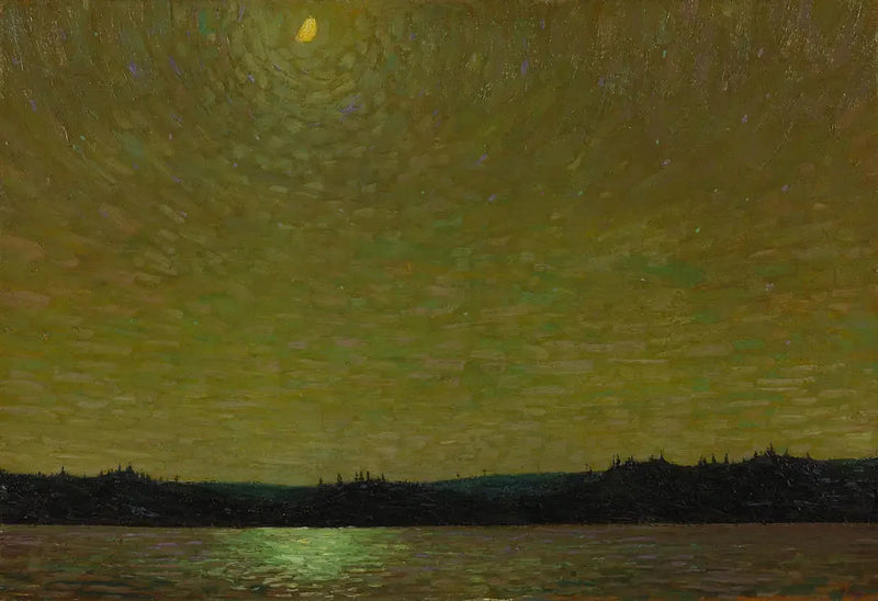 Clair de lune, début de soirée - Tom Thomson