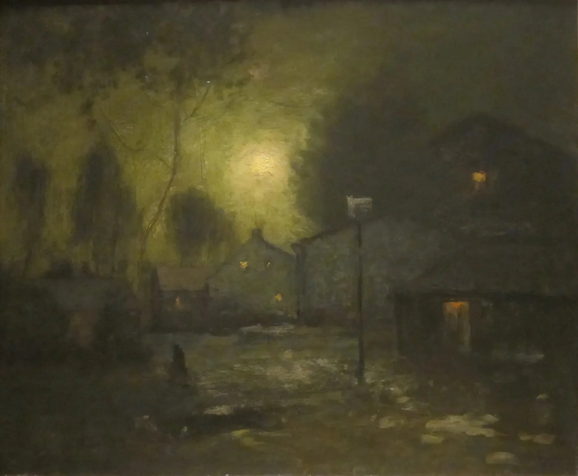 Clair de lune - George Inness image 1 copie de tableau peinte à la main