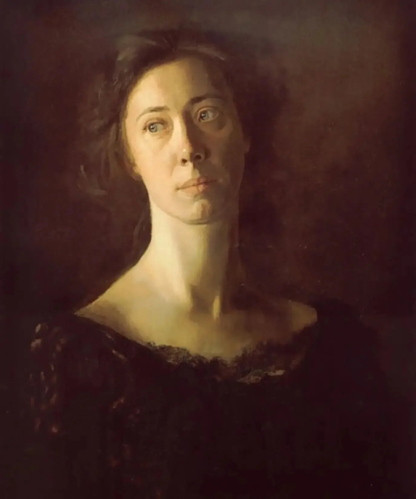 Clara - Thomas Eakins image 1 reproduction artisanale de tableau
