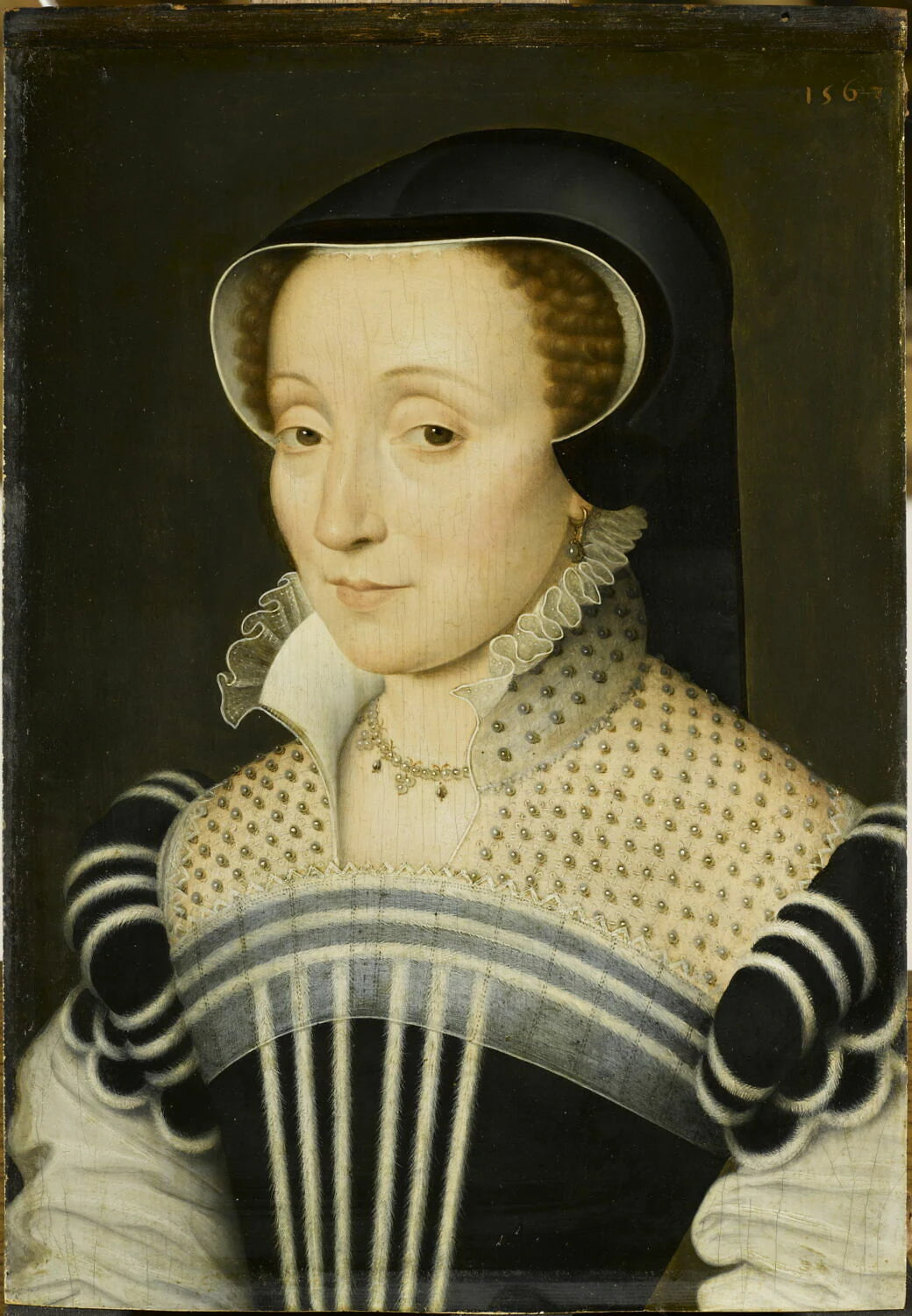 Claude de Beaune de Semblançay, dame de Châteaubrun (v. 1530-1571) - François Clouet