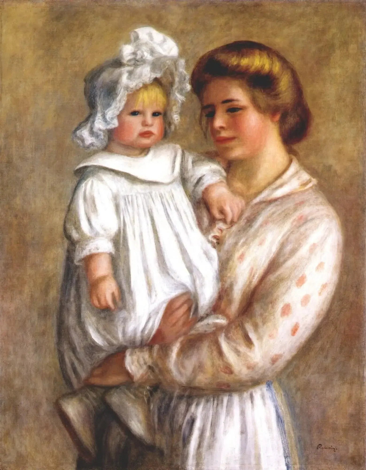 Claude et Renée - Pierre-Auguste Renoir image 1 copie de tableau peinte à la main