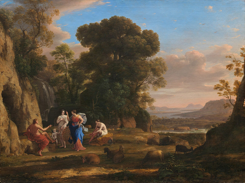 Paysage avec le jugement de Pâris - Claude Lorrain