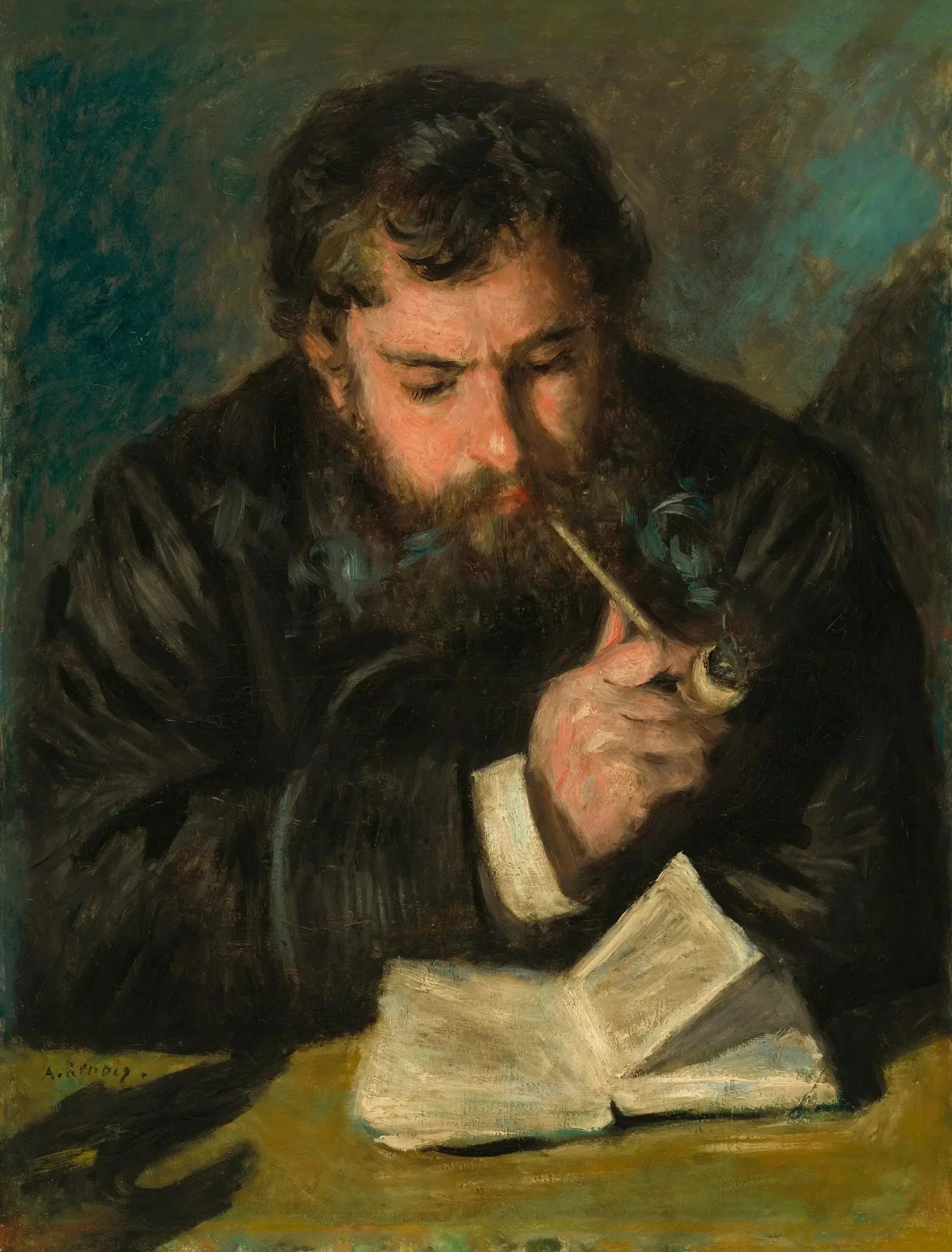 Claude Monet - Pierre-Auguste Renoir image 1 copie de tableau peinte à la main