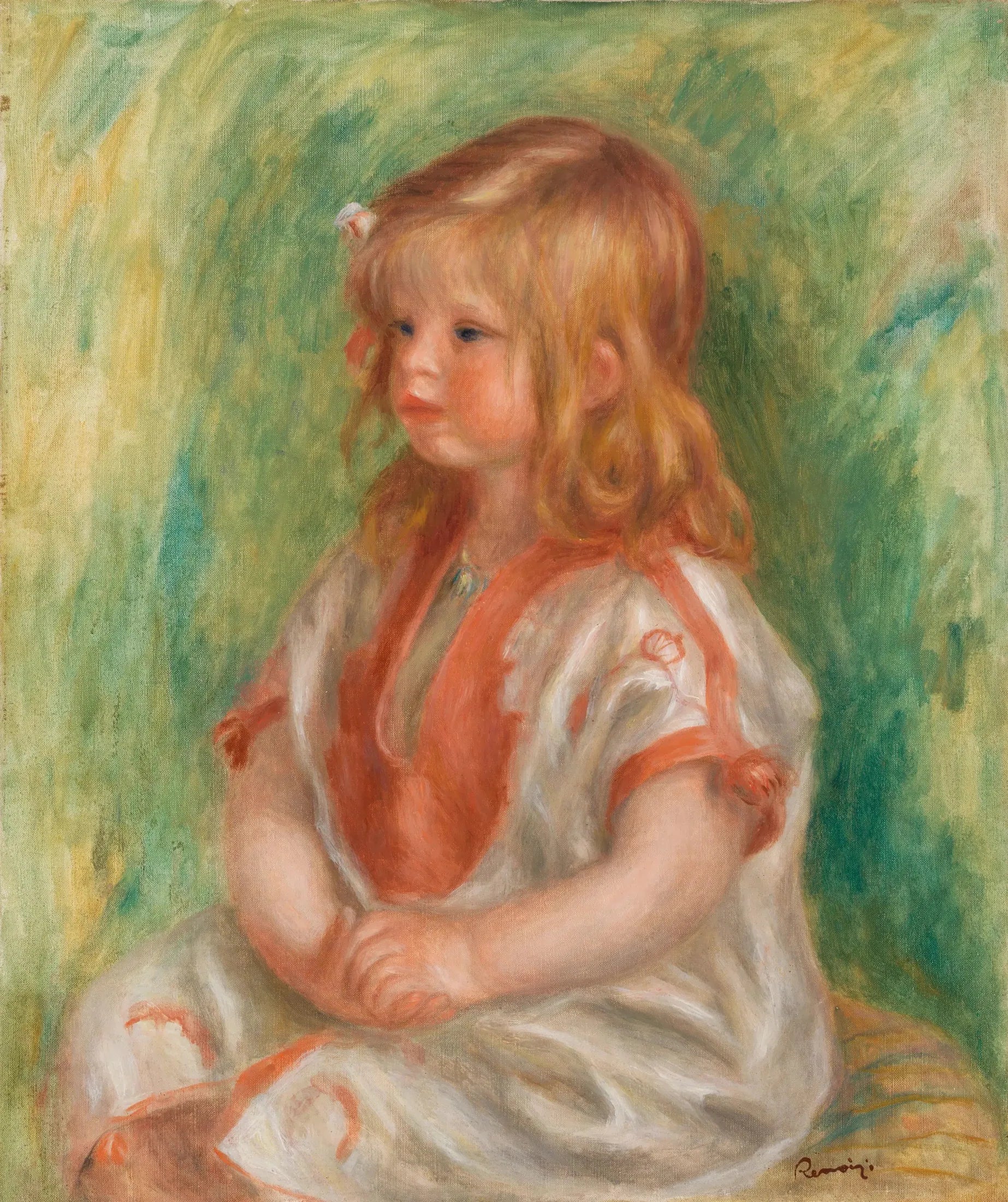 Claude Renoir - Pierre-Auguste Renoir image 1 copie de tableau peinte à la main