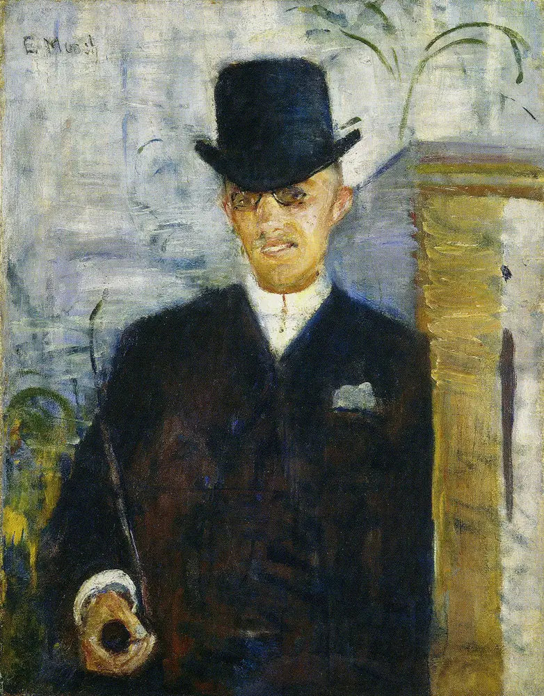 Clément Stang - Edvard Munch image 1 tableau peint à l’huile sur toile