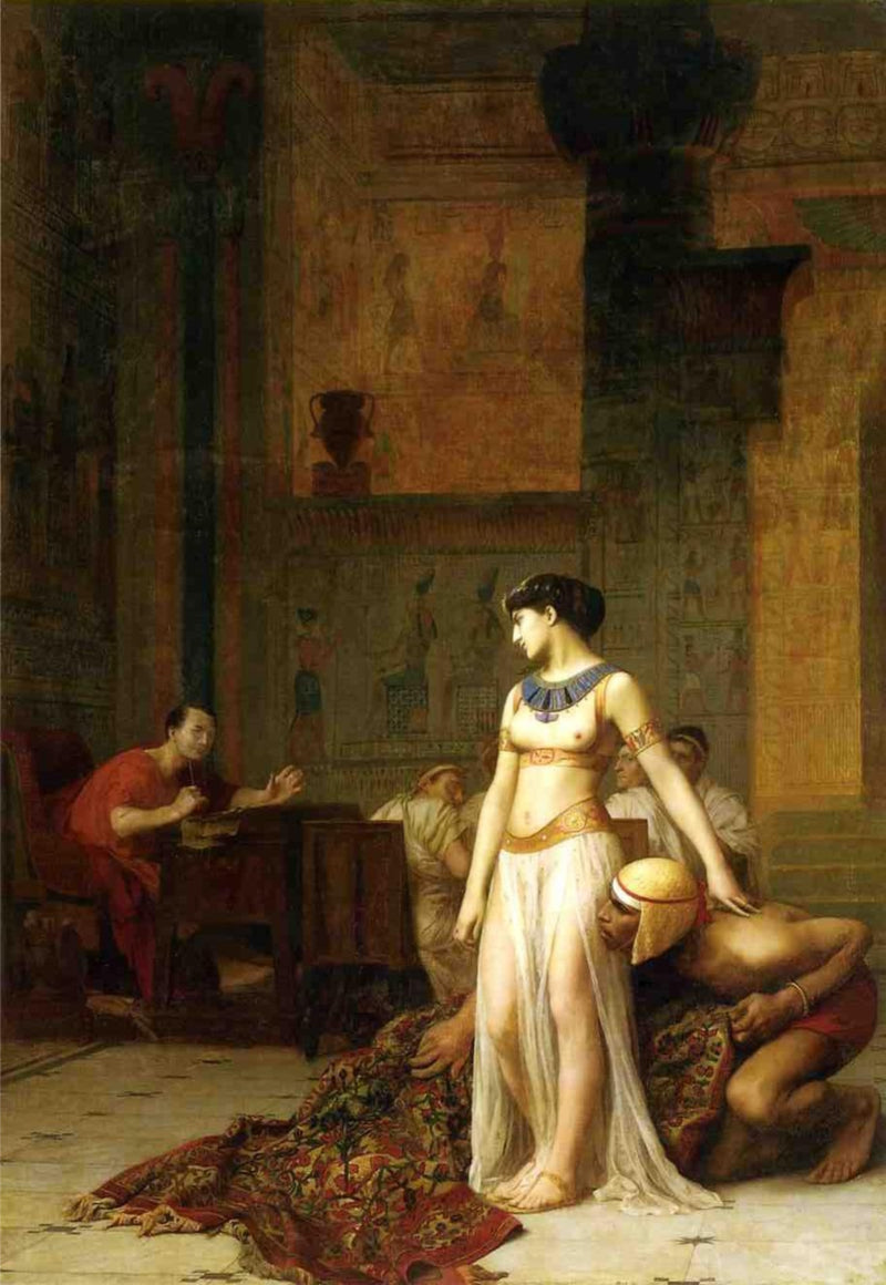 Cléopâtre devant César - Jean-Léon Gérôme