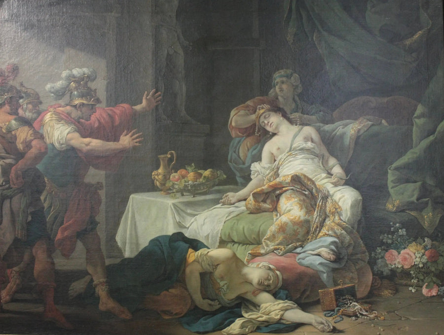 Cléopâtre expirante - Louis Jean François Lagrenée