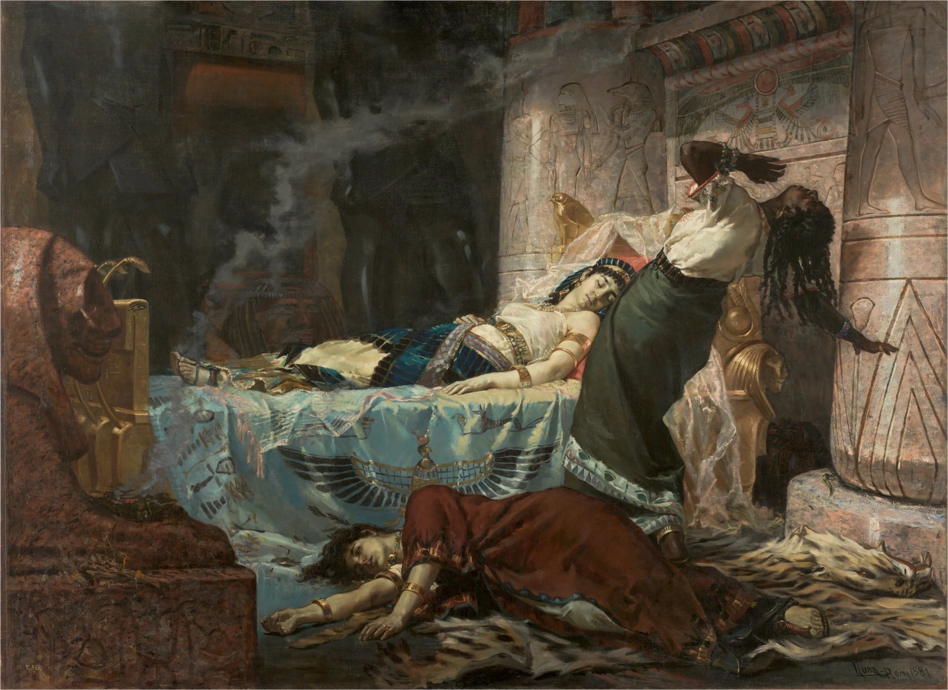 Cléopâtre - Juan Luna