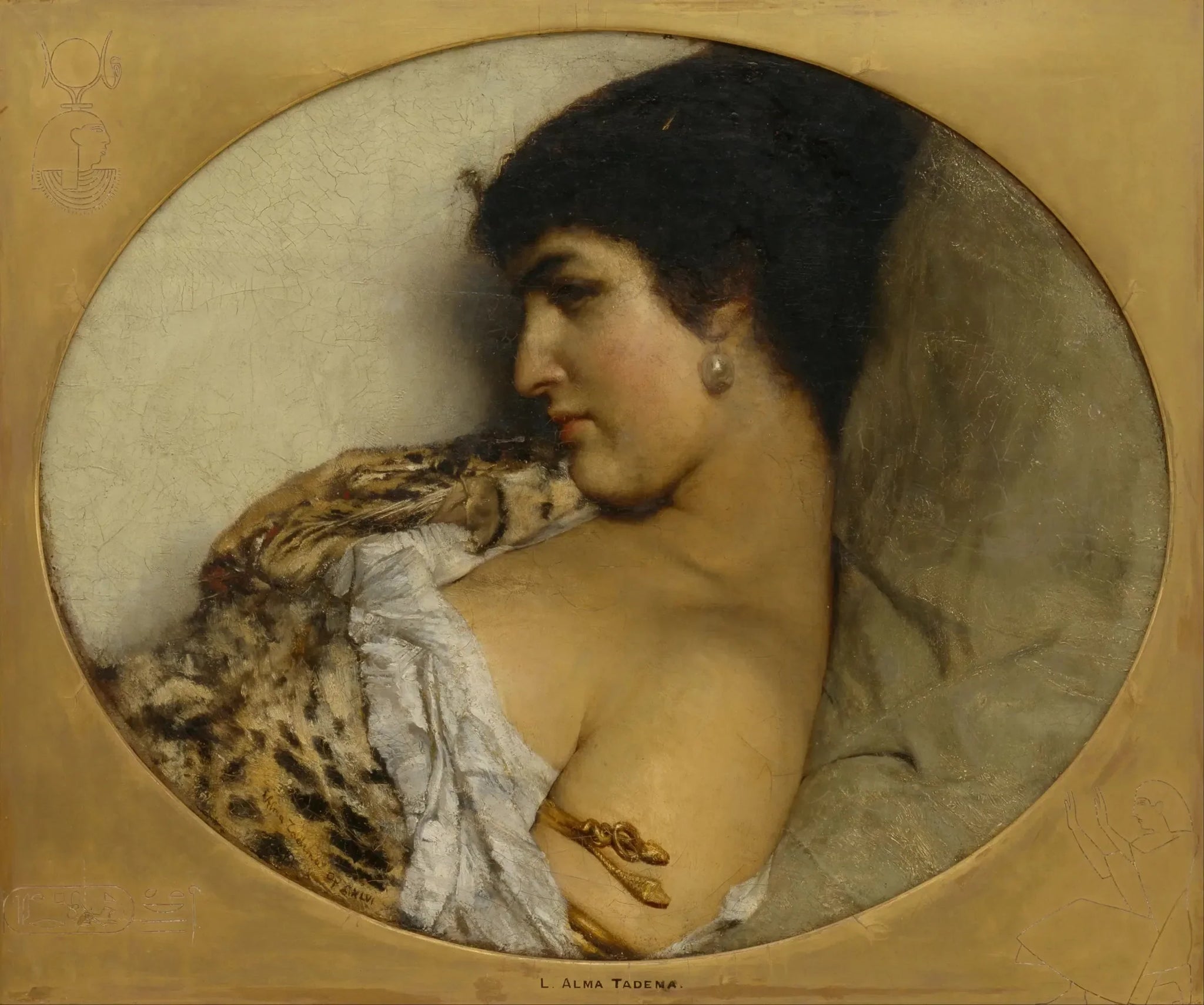 Cléopâtre - Lawrence Alma-Tadema image 1 reproduction artisanale de tableau