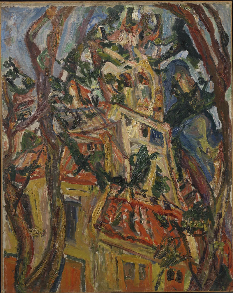 Clocher Saint-Pierre à Céret - Chaïm Soutine