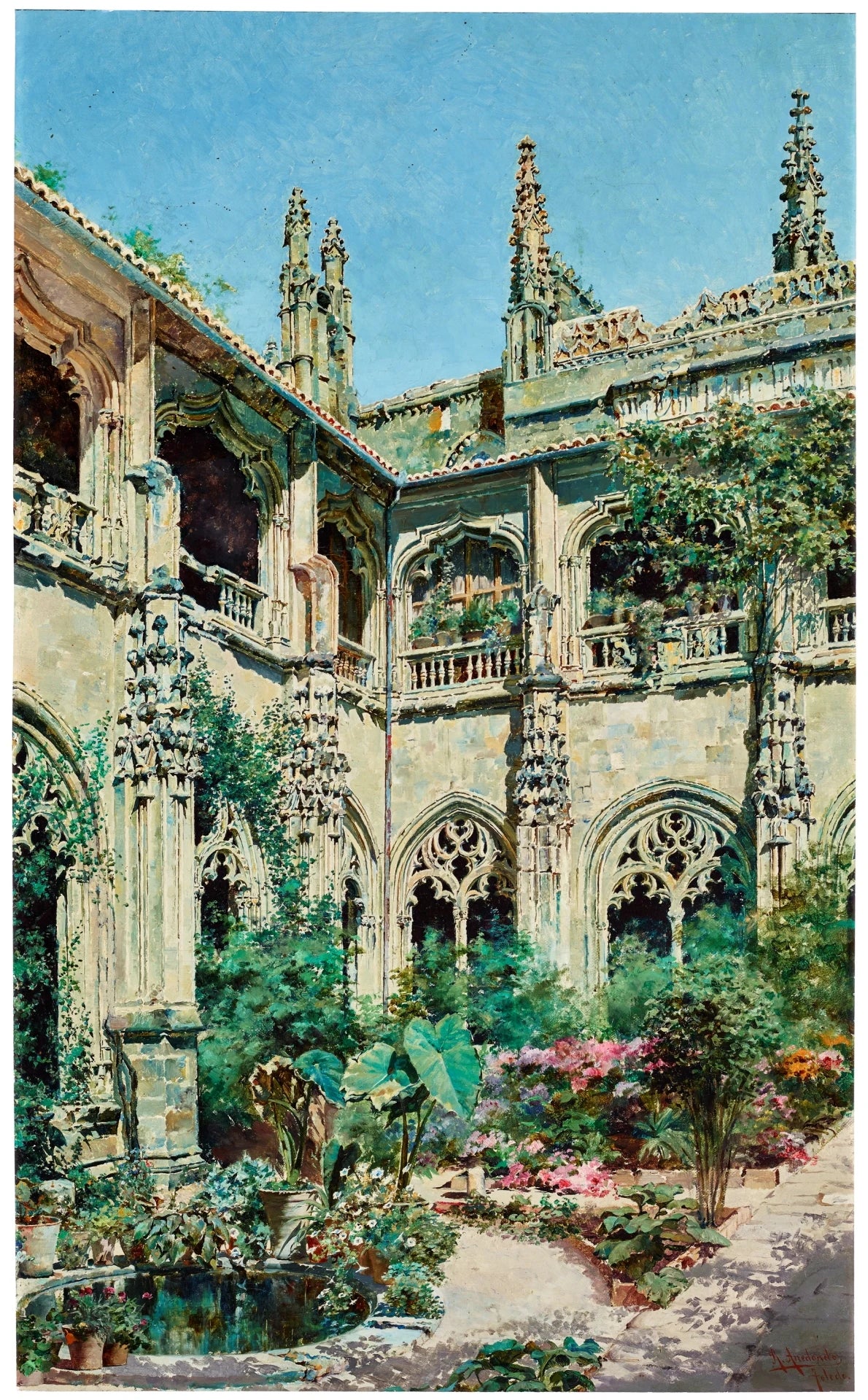Cloître de San Juan de los Reyes - Ricardo Arredondo Calmache