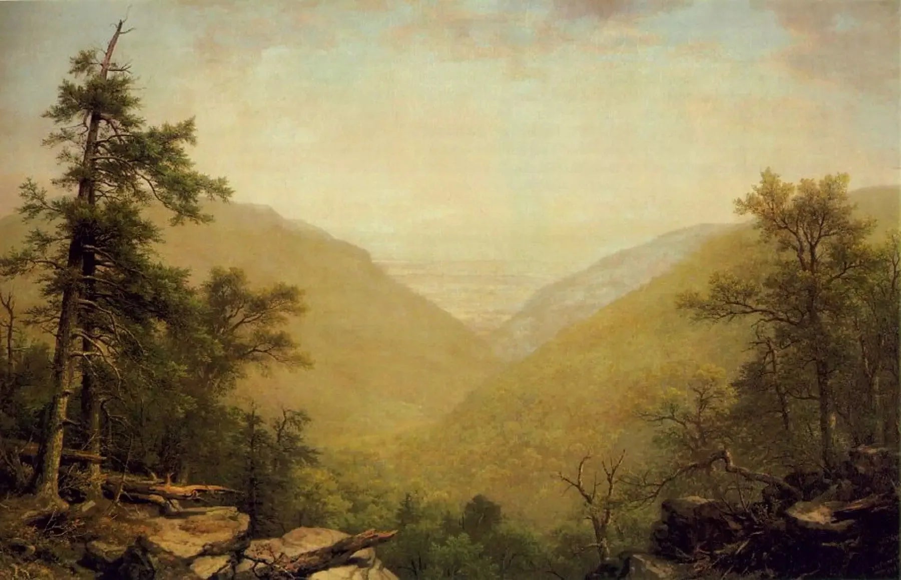 Clou de girofle de Kaaterskill - Asher Brown Durand image 1 reproduction réalisée par Alpha Reproduction