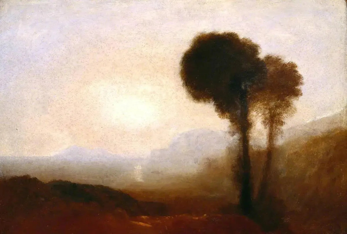 Coast Scene near Naples - J. M. W. Turner image 1 reproduction de peinture à l’huile