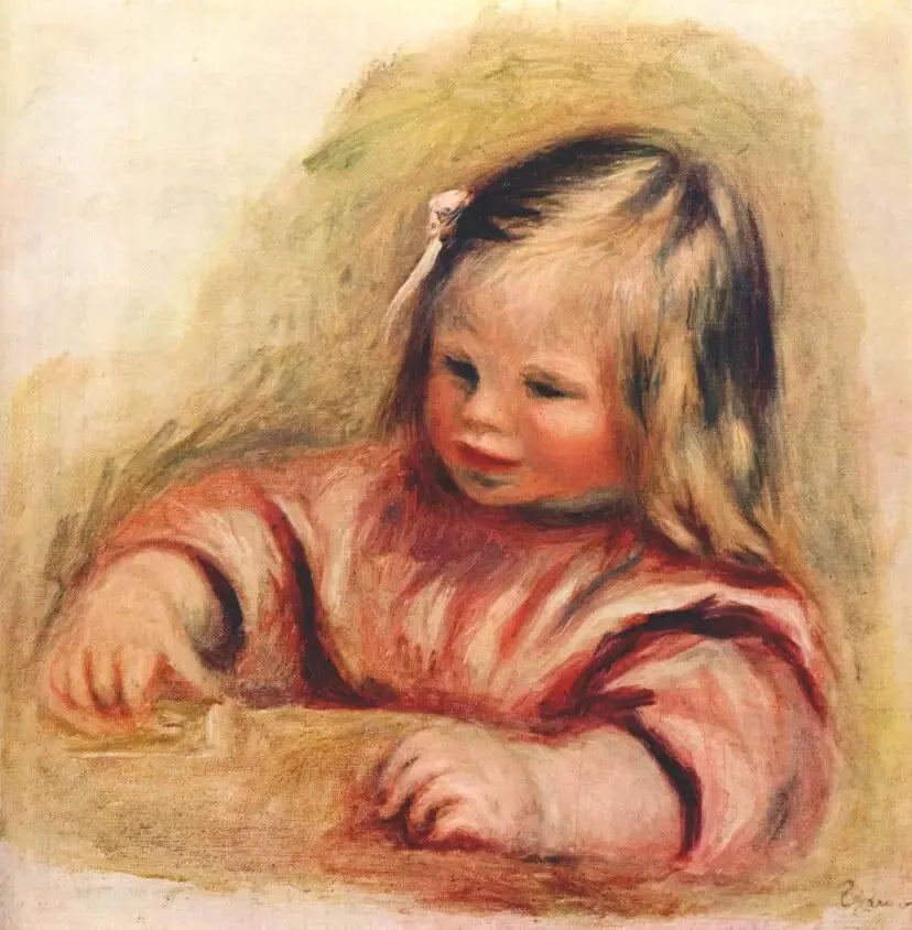 Coco - Pierre-Auguste Renoir image 1 copie de tableau peinte à la main